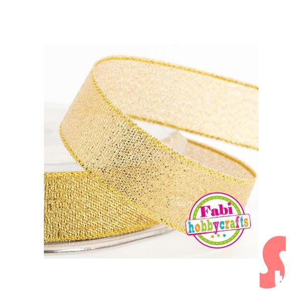 ΚΟΡΔΕΛΑ FΑΒΙ LURΕΧ 1CΜ Χ10Μ ΧΡΥΣΟ