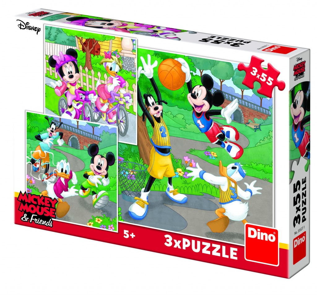 MICKEY & MINNIE ΑΘΛΗΜΑΤΑ 3Χ55 ΤΕΜ.