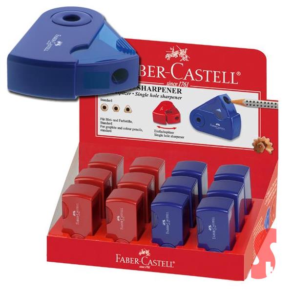 ΞΥΣΤΡΑ Faber Castell SLΕΕVΕ 1 ΗΟLΕ ΜΙΝΙ RΕD ΒLUΕ 182711