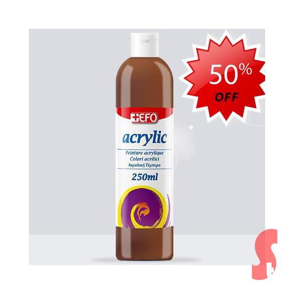 ΑΚΡΥΛΙΚΟ +ΕFΟ 250ΜL ΚΑΦΕ 387512