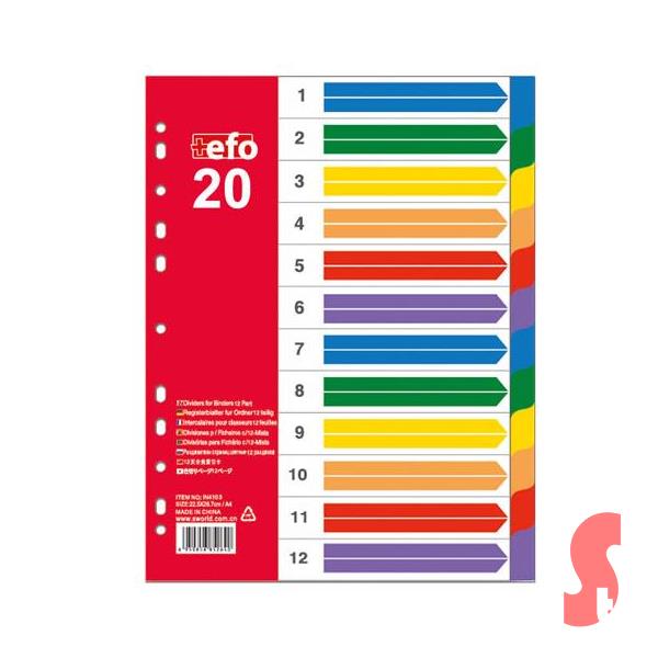 ΔΙΑΧΩΡ ΡΡ Α4 ΧΡΩΜΑ 20ΘΕΜ ΒΑΙ