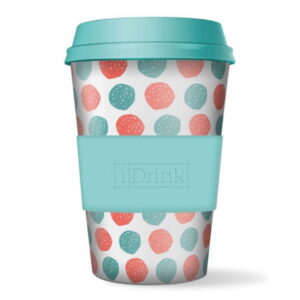 Ποτήρι bamboo iDrink dots 435ml