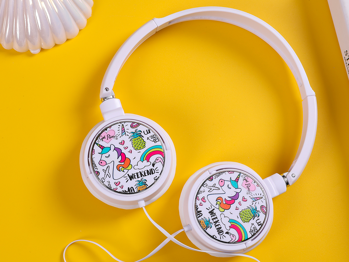 ΑΚΟΥΣΤΙΚΑ i-TOTAL CM3417 LARGE HEADPHONES UNICORN