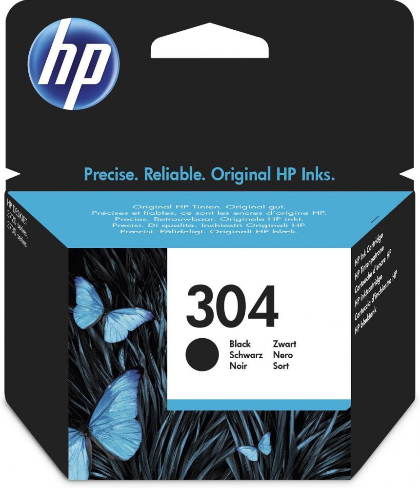 HP 304 BLACK ORIGINAL