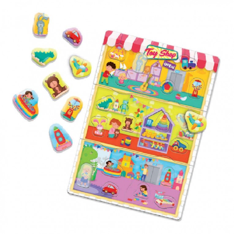 Επιτραπέζιο Montessori Baby Box Toy Shop - Image 2