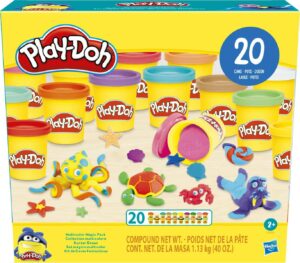 HASBRO PLAY-DOH  : MULTICOLOR MAGIC PACK (20 ΤΜΧ)