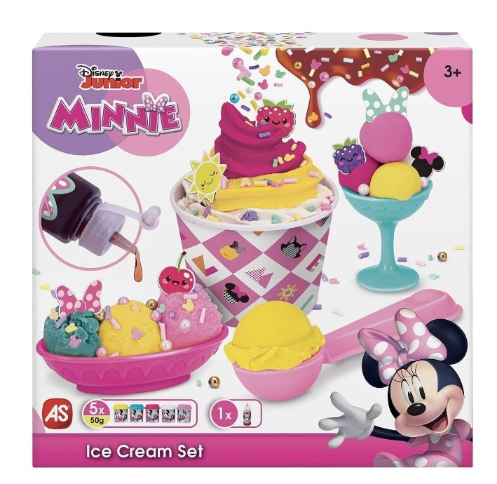 ΣΕΤ ΠΛΑΣΤΕΛΙΝΗΣ MINNIE : ΠΑΓΩΤΟ ΜΕ ΣΙΡΟΠΙ SPRINKLES