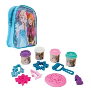 ΠΛΑΣΤΕΛΙΝΗ DISNEY FROZEN  : ΤΣΑΝΤΑ ΠΛΑΤΗΣ ΜΕ 4 ΒΑΖΑΚΙΑ - ΚΑΠΑΚΙΑ ΚΑΛΟΥΠΑΚΙΑ ΚΑΙ 5 ΕΡΓΑΛΕΙΑ (200GR)