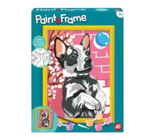 PAINT   FRAME ΖΩΓΡΑΦΙΖΩ ΜΕ ΑΡΙΘΜΟΥΣ - PLAYFUL HUSKY