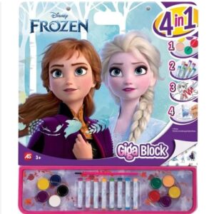 ΣΕΤ ΖΩΓΡΑΦΙΚΗΣ GIGA BLOCK 4 ΙΝ 1 FROZEN