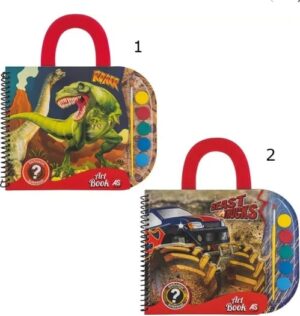 ΣΕΤ ΖΩΓΡΑΦΙΚΗΣ ART BOOK BEAST   TRUCKS (ASSRT