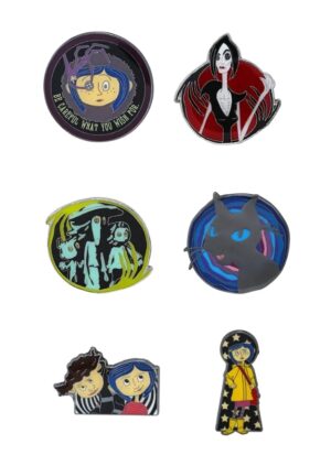 FUNKO POP PIN! CORALINE : BLIND BOX PIN (GLOW) - (COPN0023)