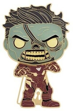FUNKO POP PIN ! MARVEL : ZOMBIE IRON MAN PIN #20
