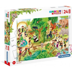 ΠΑΖΛ (PUZZLE) CLEMENTONI MAXI 24 ΖΩΟΛΟΓΙΚΟΣ ΚΗΠΟΣ