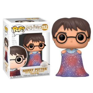 FUNKO POP! HARRY POTTER : HARRY POTTER WITH INVISIBILITY CLOAK #112 VINYL FIGURE