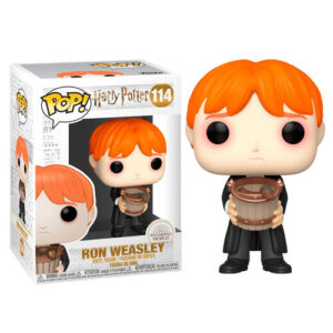 FUNKO POP! HARRY POTTER : RON PUKING SLUGS WITH BUCKET #114 -48066