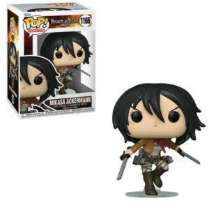 FUNKO POP! ATTACK ON TITAN : MIKASA ACKERMAN #1166