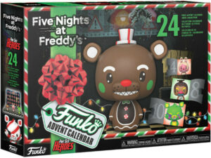 FUNKO ADVENT CALENDAR : FIVE NIGHTS AT FREDDYS (BLACKLIGHT) VINYL COLLECTION