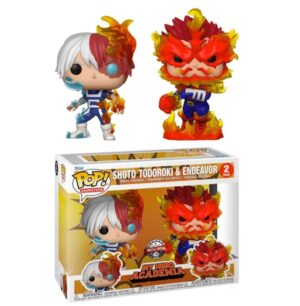 FUNKO POP! MY HERO ACADEMIA : SHOTO TODOROKI   ENDEAVOR - 2 PACK