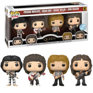 FUNKO POP! QUEEN : 4-PACK FIGURES (EXCLUSIVE)