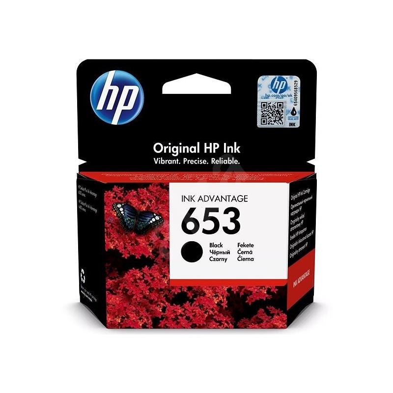 HP 653 BLACK ORIGINAL