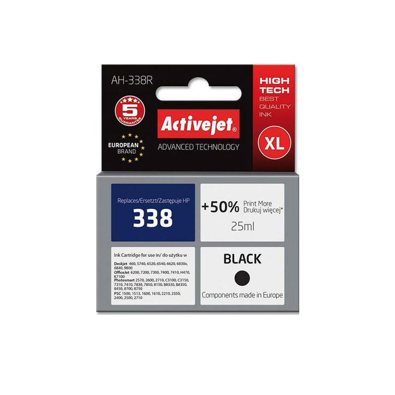 HP 338XL BLACK ΣΥΜΒΑΤΟ