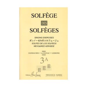 SOLFEGE DES SOLFEGES LEMOINE 3A