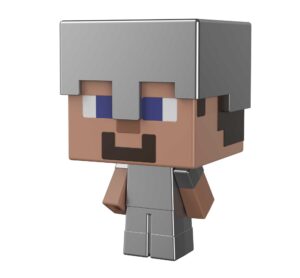 MINECRAFT - MOB HEAD MINI ΦΙΓΟΥΡΕΣ - IRON ARMOR STEVE - HJF71