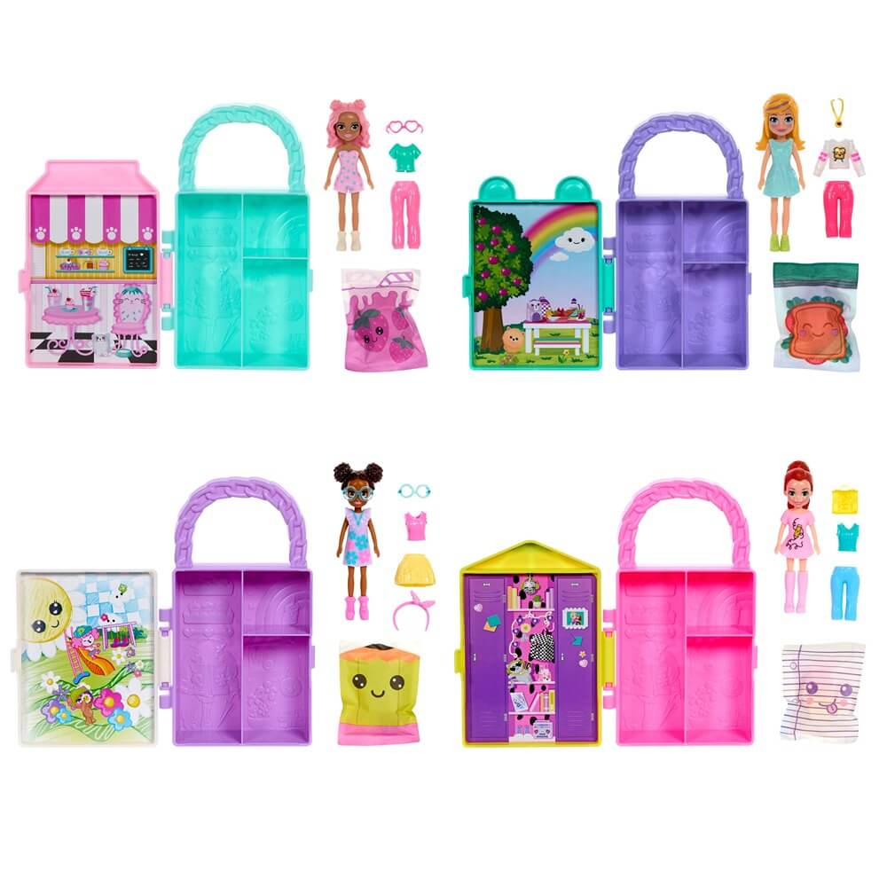 POLLY POCKET - ΚΑΣΕΤΙΝΕΣ ΜΟΔΑΣ ( 4 ΣΧΕΔΙΑ - ΤΥΧΑΙΑ ΕΠΙΛΟΓΗ) - HYB14