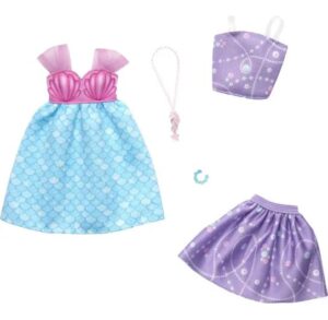 BARBIE ΜΟΔΕΣ - ΣΕΤ ΤΩΝ 2 ΡΟΥΧΩΝ - MERMAID DRESS - HRH44