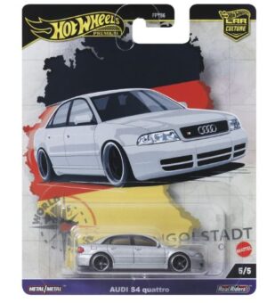 HOT WHEELS CAR CULTURE AUDI S4 QUATTRO - HRV81