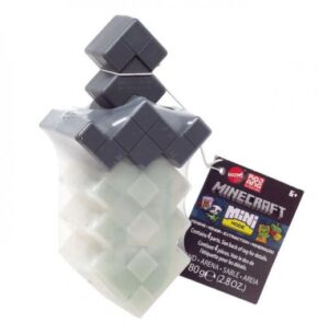 MINECRAFT - MINI MODE MINING ΠΑΙΔΙΚΗ ΦΙΓΟΥΡΑ ΠΑΙΧΝΙΔΙΟΥ ΕΞΟΡΥΞΗΣ ΓΚΡΙ - HTL02