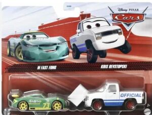 DISNEY PIXAR CARS - 2-PACK M FAST FONG - KRIS REVSTOPSKI - HTX14