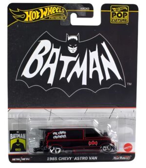 HOT WHEELS PREMIUM - POP CULTURE: BATMAN - 1985 CHEVY ASTRO VAN - HVJ48