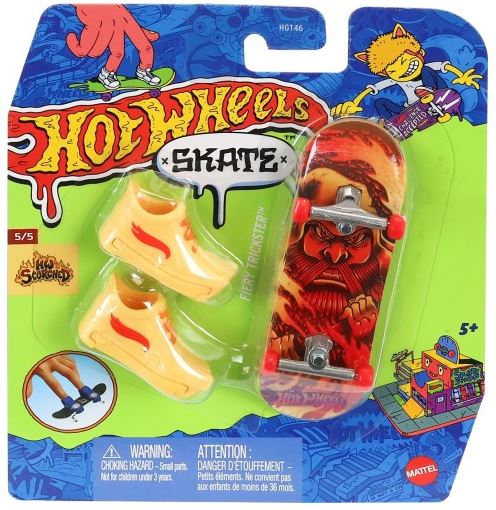 HOT WHEELS SKATE ΠΑΠΟΥΤΣΙΑ FIERY TRICKSTER - HVJ89
