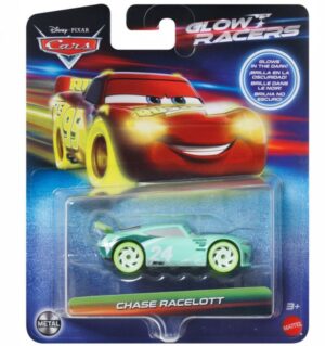 DISNEY PIXAR CARS - GLOW RACERS: CHASE RACELOTT - HPG84
