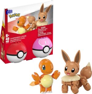 MEGA POKÉMON - POKÉBALL ΣΕΤ ΤΩΝ 2: CHARMANDER   EEVEE - JCR81