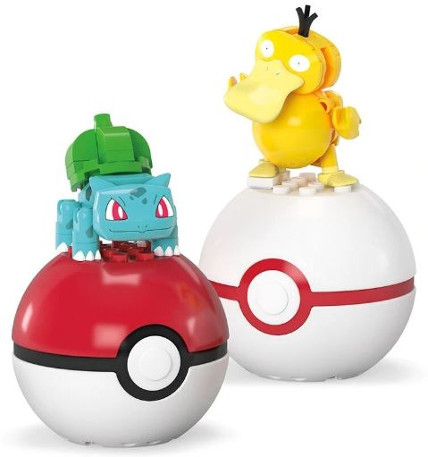MEGA POKÉMON - POKÉBALL ΣΕΤ ΤΩΝ 2: BULBASAUR MEOWTH - JCR82