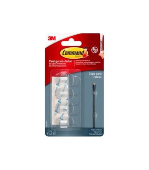 SCOTCH 3M COMMAND ΓΑΝΤΖΑΚΙ ΓΙΑ ΚΑΛΩΔΙΑ (4 ΓΑΝΤΖΑΚΙΑ + 5 ΤΑΙΝΙΕΣ)