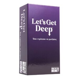 ΕΠΙΤΡΑΠΕΖΙΟ LETS GET DEEP (ΕΝΗΛΙΚΩΝ)