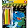 ΣΕΤ ΖΩΓΡΑΦΙΚΗΣ POCKET ΔΕΙΝΟΣΑΥΡΟΙ COLOR   SCRATCH