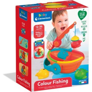 BABY CLEMENTONI: ΒΡΕΦΙΚΟ ΠΑΙΧΝΙΔΙ ΣΕΤ ΨΑΡΕΜΑΤΟΣ ΑΠΌ ΑΝΑΚΥΚΛΩΜΕΝΑ ΥΛΙΚΑ