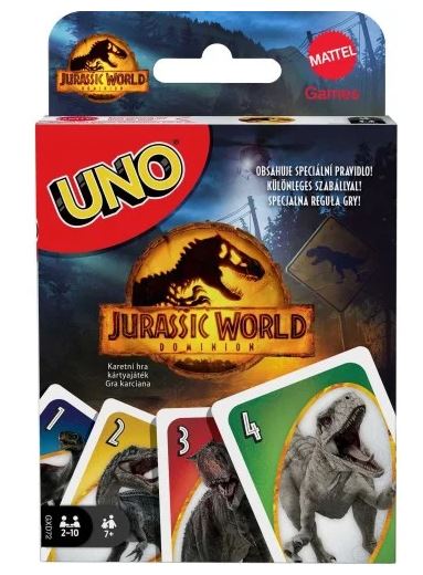 UNO JURASSIC WORLD DOMINION - ENG - GXD72