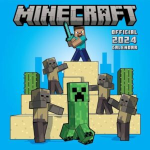 MINECRAFT 2024 SQUARE WALL CALENDAR