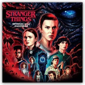 STRANGER THINGS 2024 SQUARE WALL CALENDAR