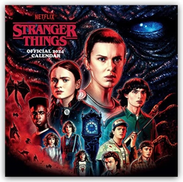 STRANGER THINGS 2024 SQUARE WALL CALENDAR