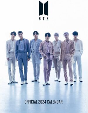 BTS BANGTAN BOYS 2024 A3 WALL CALENDAR