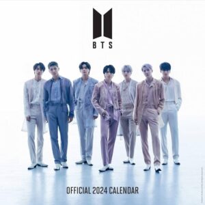 BTS BANGTAN BOYS 2024 SQUARE WALL CALENDAR