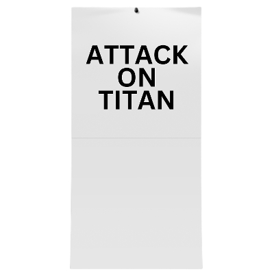 ATTACK ON TITAN 2024 SQUARE WALL CALENDAR