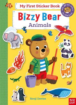 BIZZY BEAR : MY FIRST STICKER BOOK - ANIMALS PB